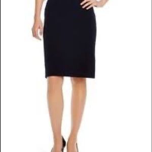 Stretch Black Pencil Skirt